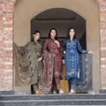 Avelora Pashmina – Heritage Floral Printed Winter Suit Set - Ogsan Fashion