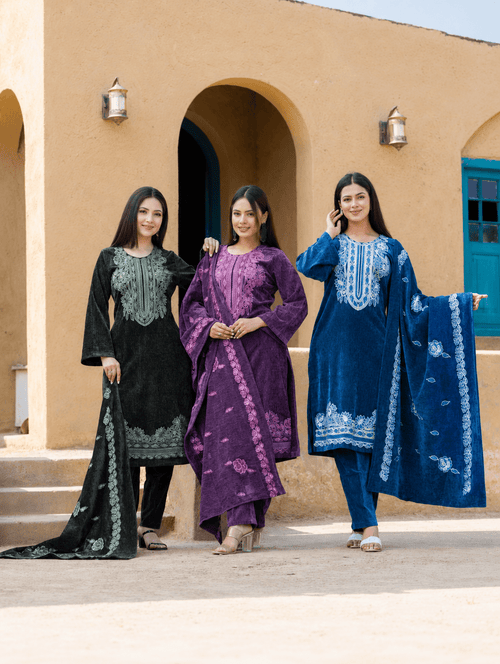 Chenille Double-Sided Velvet Suit - Ogsan Fashion