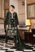 Olive Green velvet shawl suit – Ogsan Design 110