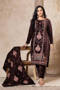 Dark Wine velvet shawl suit – Ogsan Design 125