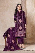 Purple velvet shawl suit – Ogsan Design 126