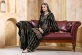 Olive Black velvet shawl suit – Ogsan Design 134