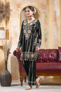 Black velvet co-ord set – Ogsan Design 140