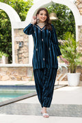 Teal velvet co-ord set – Ogsan Design 64