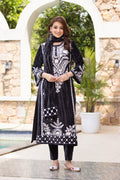 Black velvet shawl suit – Ogsan Design 71