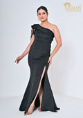 Ogsan Fashion One-Shoulder Slit Evening Gown – Premium Summer Wear - Ogsan Fashion