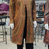 Premium Kashmiri Kani Style Jacket Kurti with Inner & Pant – 3 Piece Set