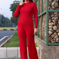 Cable-Knit Winter Co-ord Set